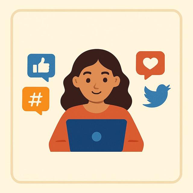 volunteer managing social media accounts for GitaLife